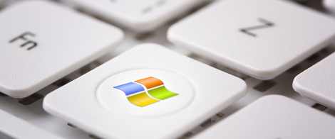 Изображение. Кливиатура крупным планом с клавишей Windows