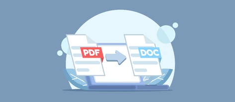 Изображение. Рисунок: иконки форматов PDF и DOC