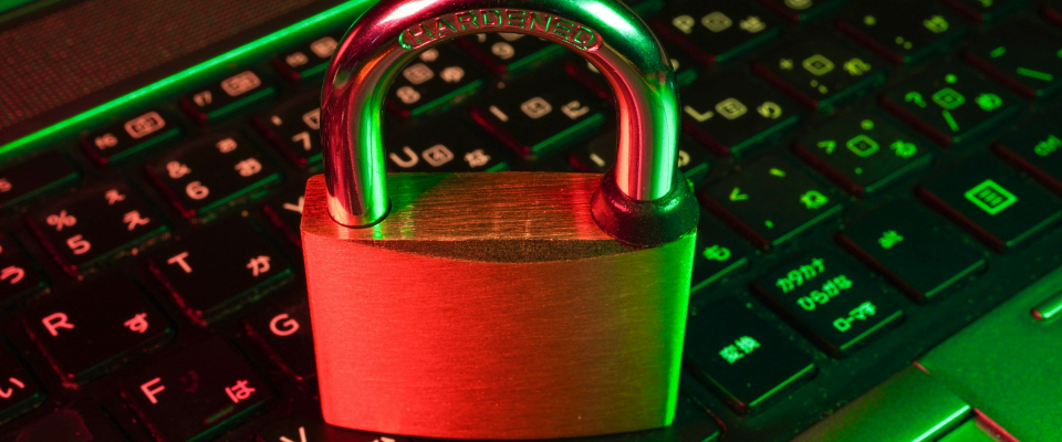 Изображение. Замок на клавиатуре