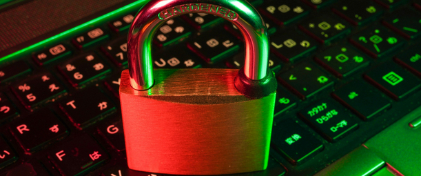 Изображение. Замок на клавиатуре