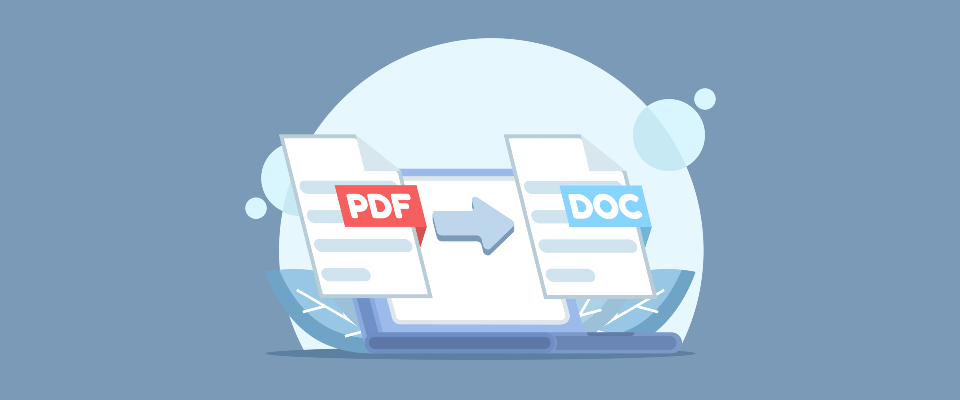 Изображение. Рисунок: иконки форматов PDF и DOC